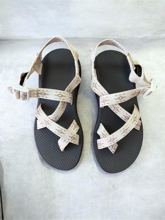 Chaco Shoes - Chaco Z Cloud 2 Oculi Sand White Adjustabke Strap Sandal Size 8